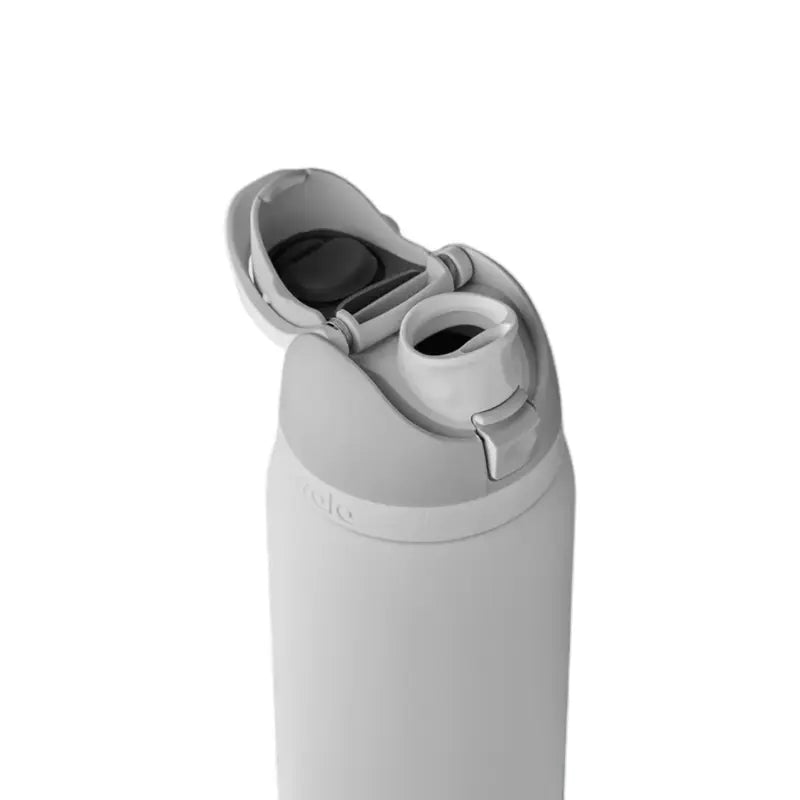 Owala 32 Oz Water Bottle - Shy Marshmallow - Sustainable Design, Classic Color Combination, Portable Drinkware - Aesthetic Plastic Stylish Tumbler Beverage Cup Bottled Perfect Christmas Gift